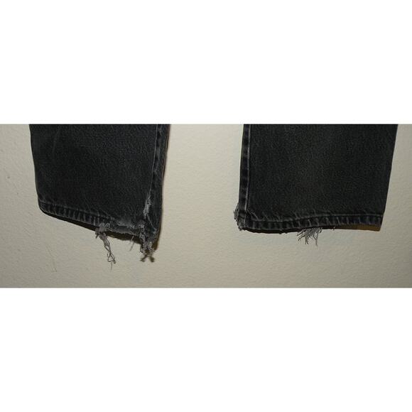 Vintage Ozark Mountain Women’s Straight Fit Jeans 36 x 30 Faded Black High Waist - Picture 3 of 6